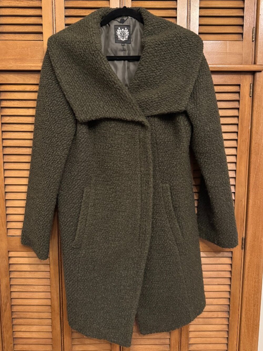 LIKE NEW Dawn Levy Adelaide Wool Coat Size L